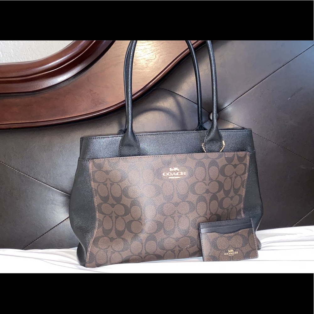 Classic Coach tote